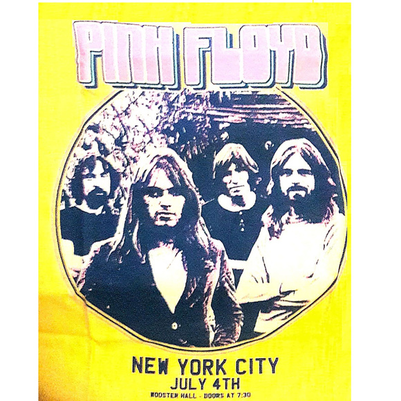 Pink Floyd NY Poster Racer Tank Top M L NWT - Picture 2 of 3